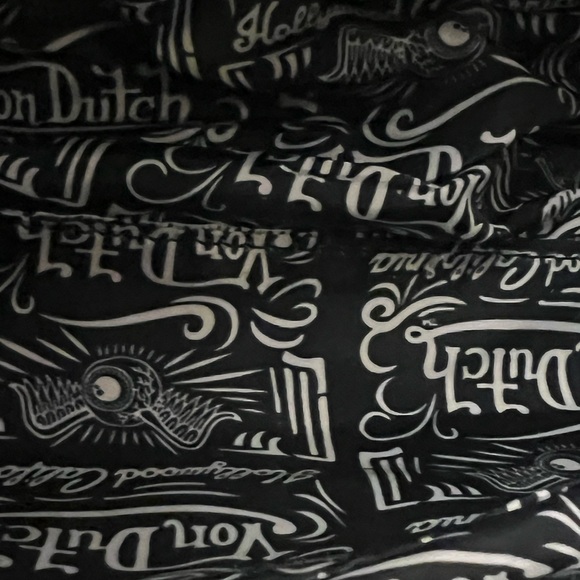 Von Dutch Multicolor Denim Shoulder Bag NWT - Picture 5 of 5